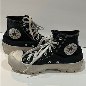 Converse Black High-Top Sneakers